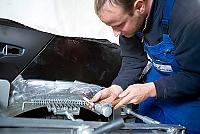 während der Unfallinstandsetzung während der Unfallinstandsetzung