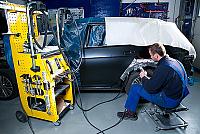 während der Unfallinstandsetzung während der Unfallinstandsetzung