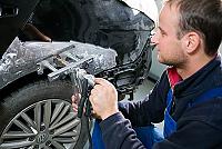 während der Unfallinstandsetzung während der Unfallinstandsetzung